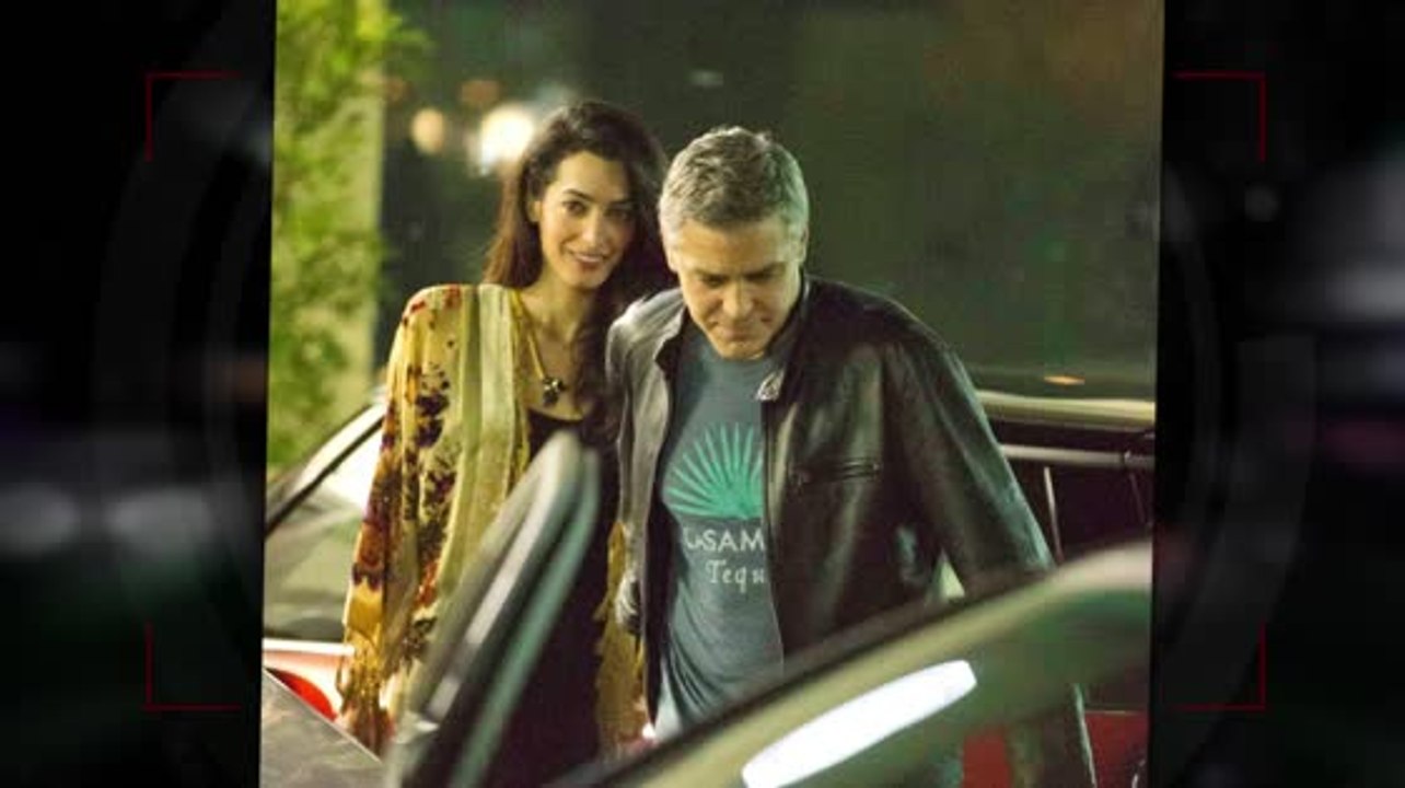 George und Amal Clooney genießen ihr Date