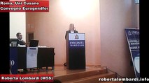 Roberta Lombardi Convegno alla Unicusano, Eurogendfor