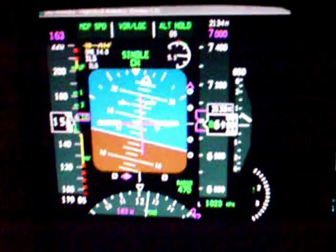 Malagasy Flight Simmers landing @ Ivato piste 11 Home cockpit