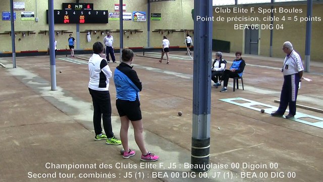 Record du point de précision (sport boules) avec 54 points ! par Fabienne Tomatis