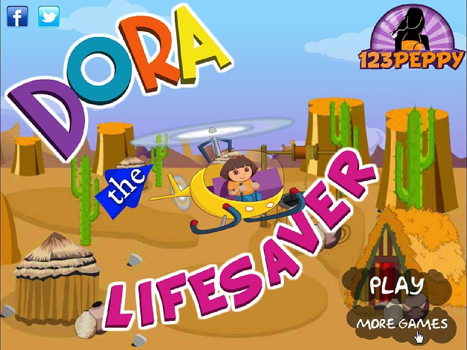 Dora The Explorer In Africa Dora The Lifesaver Let's Play / PlayThrough / WalkThrough Part