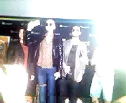 Llegada de Tokio Hotel a la Firma de Autografos en Mexico (11.11.2014)