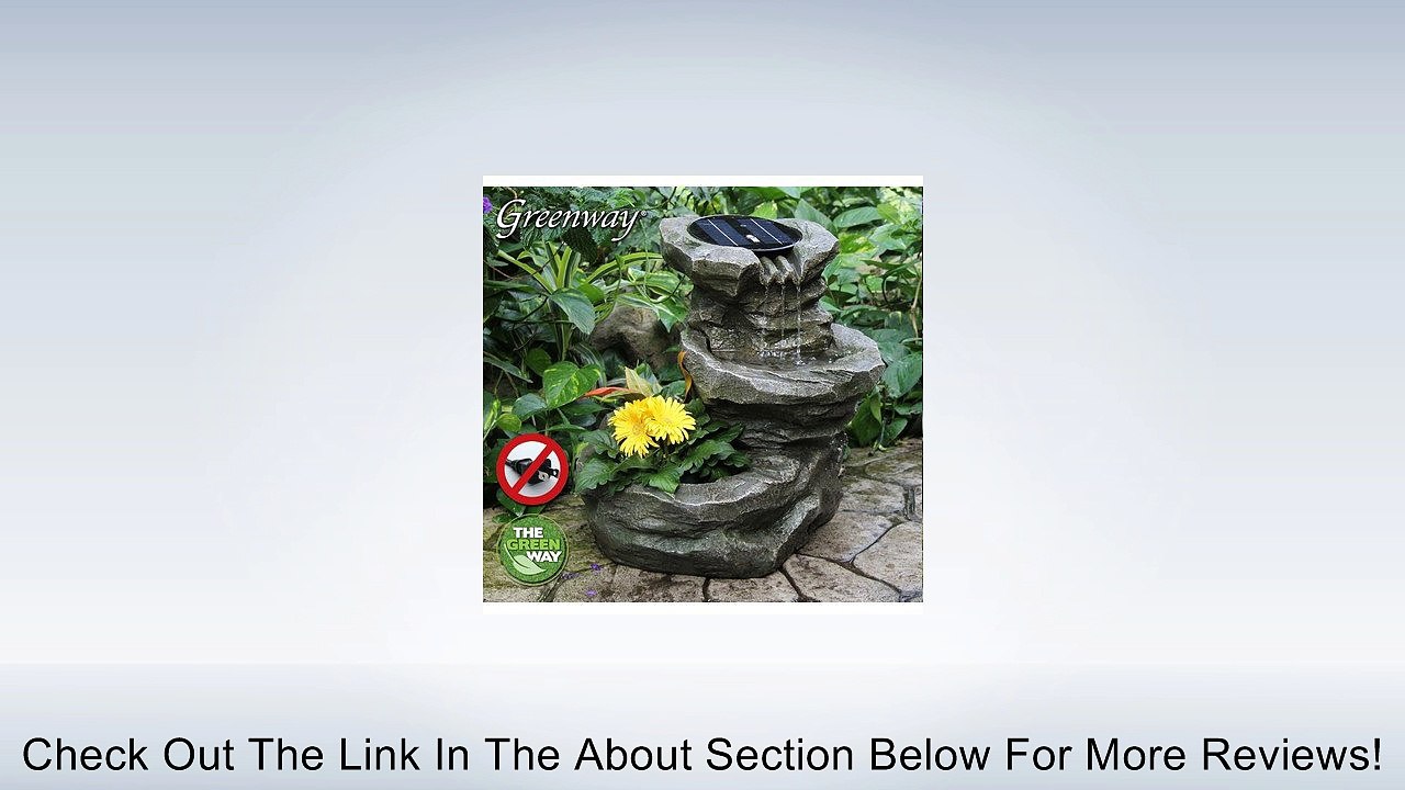 Sutherland Solar Waterfall Fountain Review