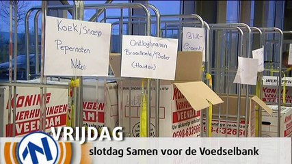 Vrijdag slotdag Samen voor de Voedselbank - RTV Noord