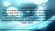 KitchenAid Gourmet Nonstick Bakeware 2-Piece Meatloaf Pan Set with Red Anti-Slip Grips Review