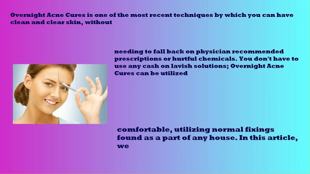 Watch How To Treat Pimples Overnight - Overnight Acne Cures