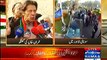 Imran Khan Media Talk Before Leaving For Lahore - 15th December 2014