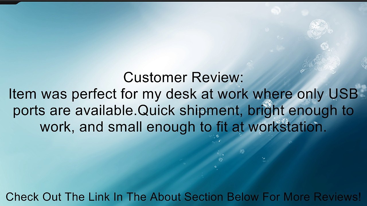 ABLEGRID� Trademarked New Bright Flexible Mini 28 LED USB Light Computer Lamp Laptop PC Desk Reading Review