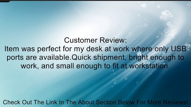 ABLEGRID� Trademarked New Bright Flexible Mini 28 LED USB Light Computer Lamp Laptop PC Desk Reading Review