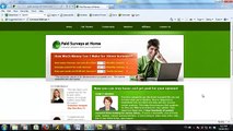Paid Surveys At Home - Earn Cash - Review