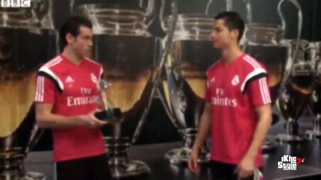 Cristiano Ronaldo won the award 'foreign Sportsman of the Year' Award 2014 BBC.