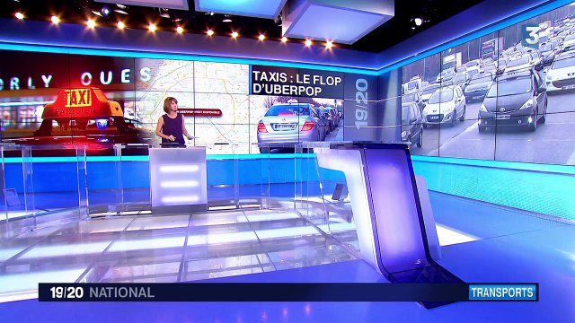 Les taxis manifestent contre UberPop