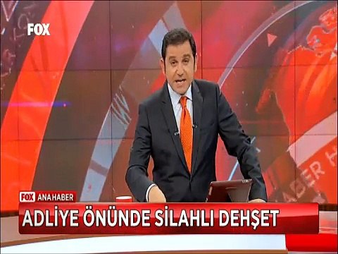 Adana'da Adliye Önünde Silah Dehşeti kalabalığa rastgele ateş açtılar