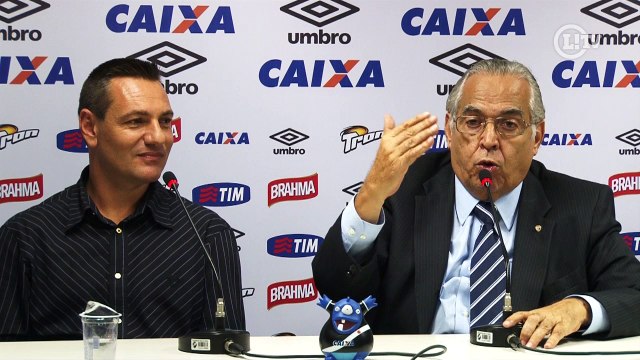 Eurico rouba a cena em apresentação de Doriva no Vasco