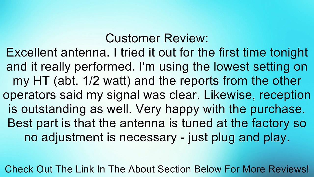 Workman Ham Radio UVS-200 144 / 440 MHz Dual Band Base Antenna Review
