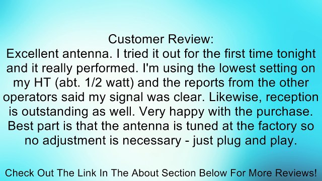 Workman Ham Radio UVS-200 144 / 440 MHz Dual Band Base Antenna Review