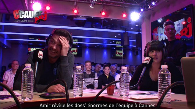 Amir révèle les doss' énormes de l'équipe à Cannes - C'Cauet sur NRJ