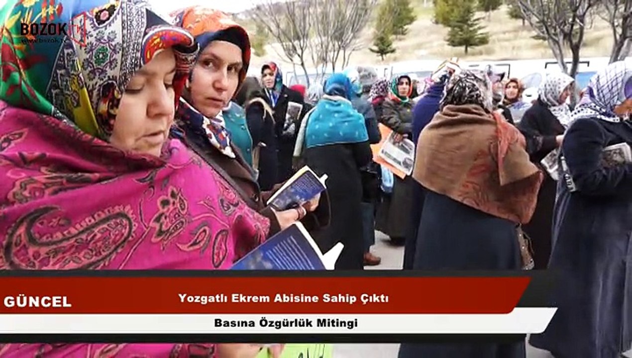 MEDYA OPERASYONUNA YOZGAT'TAN TEPKİ GELDİ
