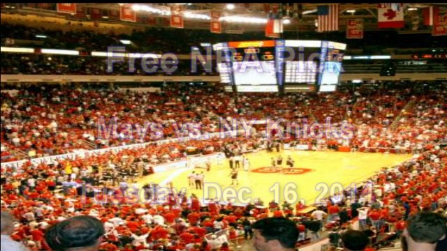 NBA Free Betting Pick, Dallas Mavericks vs. NY Knicks, December 16, 2014
