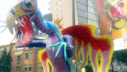 Alebrijes gigantes en Mexico DF 6