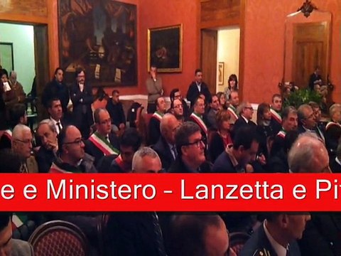 UNIONI DI COMUNI: UN PROTOCOLLO MATERA 15-12-2014