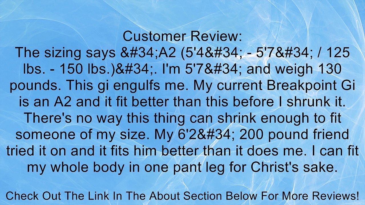 Gameness Air Gi - BJJ Gi - Lightweight Jiu Jitsu Gi Review