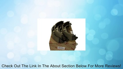 Genuine Toyota 04495-35230 Brake Shoe Kit Review