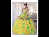 Most Popular Multi-colored Ball Gown Quinceanera Dress with Beading and Ruch