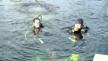 Professors emerge after 73 days underwater