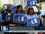 Exigen a gob. chileno gestionar regreso de presos en Perú