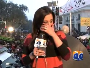 TTPTI- Sana Mirza -The grace and respect to ladies by TTPTI workers as they have learnt from their ZANI leaderSana weeping