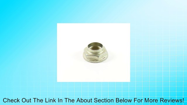 Genuine BMW Collar Nut E24 E28 E30 E31 E32 E34 E36 E38 E46 Z3 Z4 Review