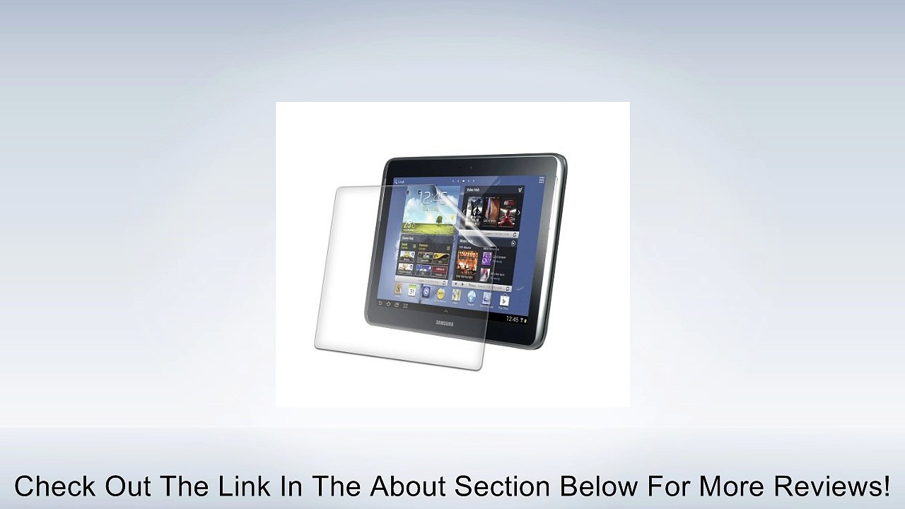 ZAGG invisibleSHIELD for Samsung Galaxy Note 10.1 - Screen Review