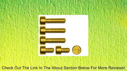 YANA SHIKI YANASHIKI Gas Cap Screw Kit GOLD KAWASAKI GTBK201G Review