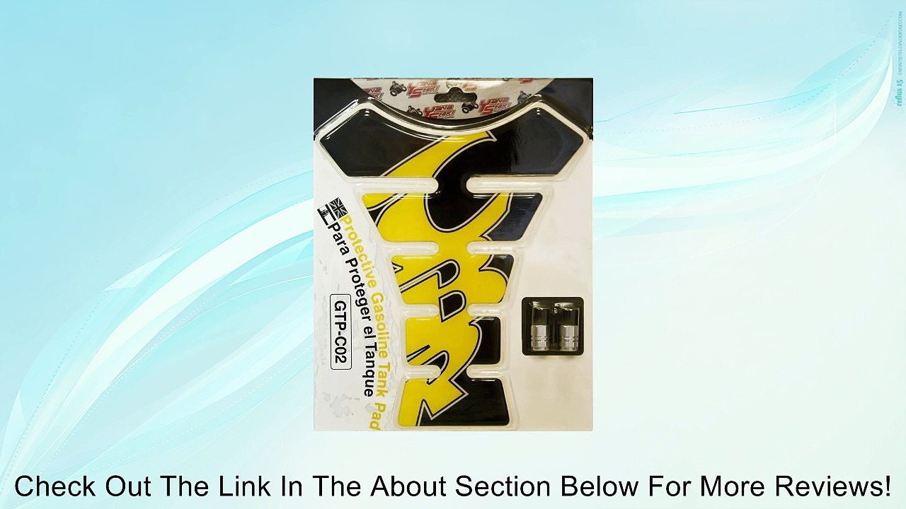 YANA SHIKI YANASHIKI - Tank Pad Yellow for HONDA CBR 600 RR Product code GTPC02Y Review