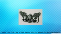 Brand:e&b NEW 3d BAD to the Bone Enameled Eagle Skulls Belt Buckle 3d-042 Review