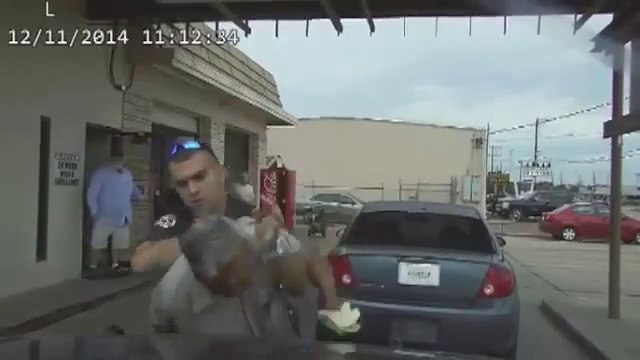 Dashcam footage of cop using Taser on 73-year-old man : American cops hate Balck people and olf guys :