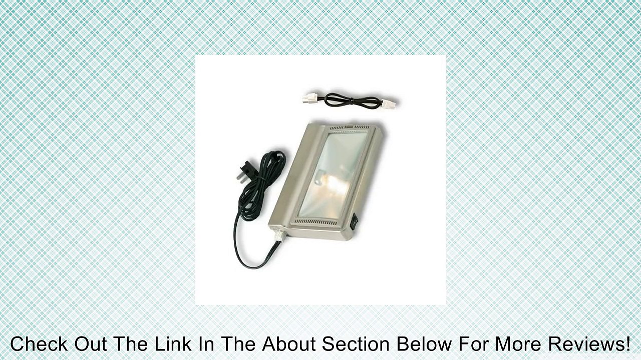 Utilitech 8" 20-Watt Xenon Under Cabinet Light, Nickel Finish-Model# XC315KWLUS Item#283326 UPC#070686761809 Review