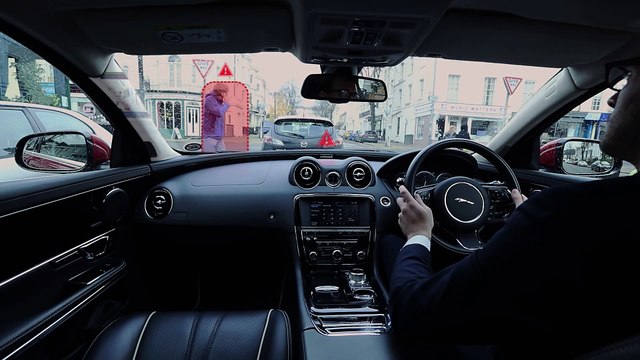 Jaguar Land Rover sort un pare-brise révolutionnaire : 360 Virtual Urban Windscreen