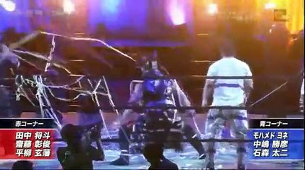 Masato Tanaka , Akitoshi Saito & Genba Hirayanagi vs. Muhammed Yone, Katsuhiko Nakajima & Taiji Ishimori (NOAH)