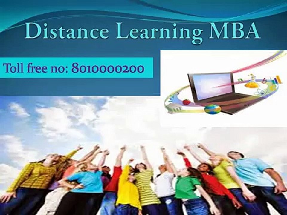 80-100-00-200 Distance learning MBA | Admission 2015 | fees