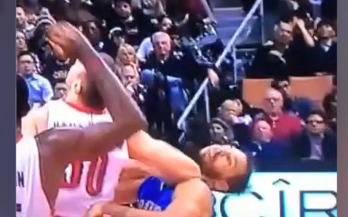 KO en plein match de NBA