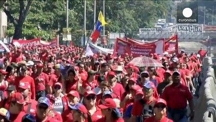 Venezuela'da ABD karşıtı eylem