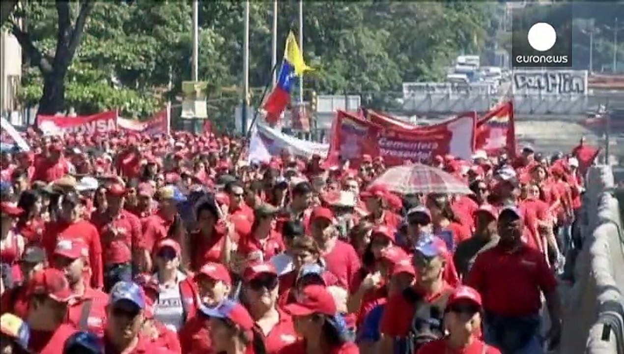 Anti-USA-Proteste in Venezuela: 'Arrogante Yankee-Imperialisten!'