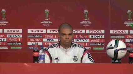 Pepe: "Por la historia del Real Madrid, somos favoritos"
