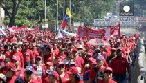 Венесуэла: протесты против американских санкций