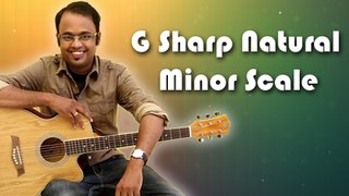 How To Play - G Sharp Natural Minor Scale - Guitar Lesson For Beginners