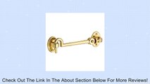 5-1/2 Inch Solid Brass Swivel Cabin Door Hook, Distressed Venetian Bronze Review
