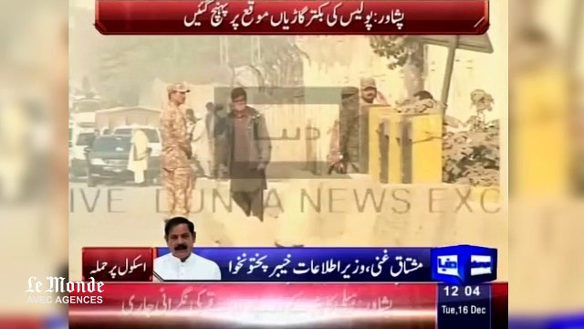 Peshawar : attaque meurtrière de talibans armés contre une école