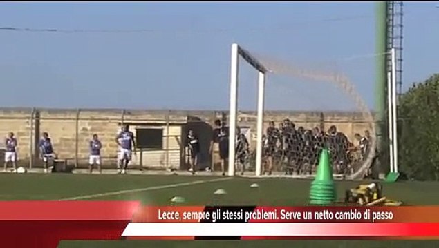 Lecce, sempre gli stessi problemi. Serve un netto cambio di passo